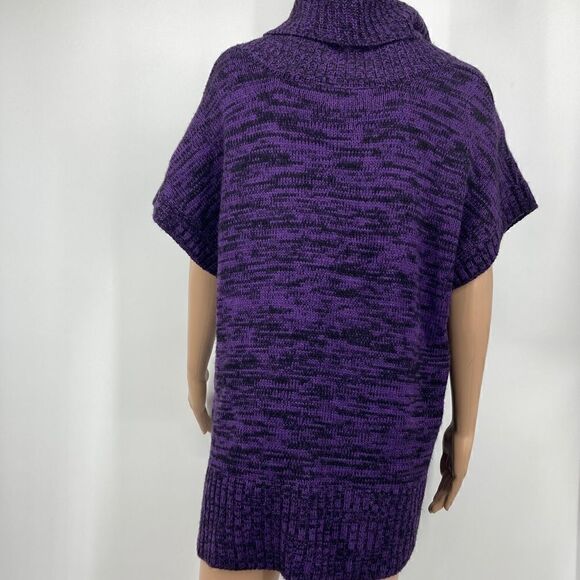 No Boundaries Purple Short Sleeve Knit Tunic Sweater Dress Top Size XXL/2XG/19 - Picture 5 of 7